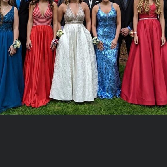 Mori Lee by Madeline Gardner Dress Prom Bridal Wedding size 4 - Picture 3 of 11